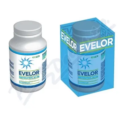 Evelor resveratrol 50 mg tob.90