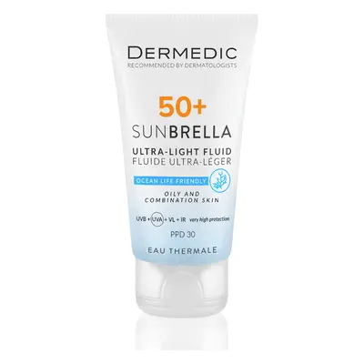 DERMEDIC SUNBRELLA na opalování, pro mastnou pleť SPF50+ 40ml