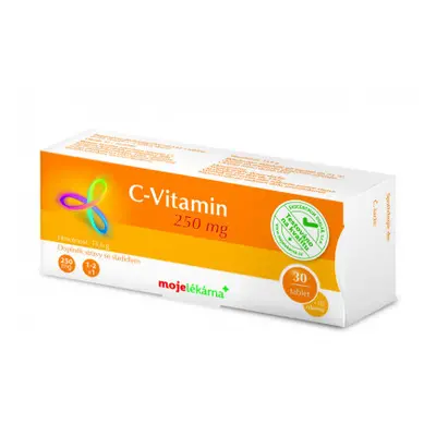 Vitamin C 250mg tbl.30+10 Moje lékárna