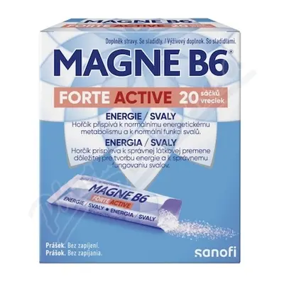 Magne B6 Forte Active 20 sáčků