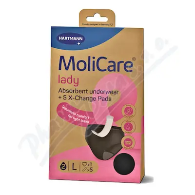 MoliCare lady absorpční prádlo L 1ks + vložky 5ks