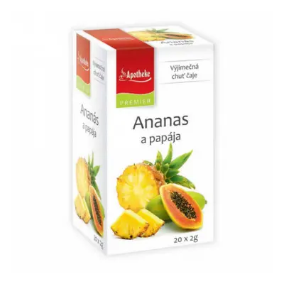 Apotheke Ananas a papája 20x2g