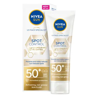 NIVEA SUN PLEŤOVÝ KRÉM NA OPALOVÁNÍ LUMINOUS630 OF 50+ 40ml