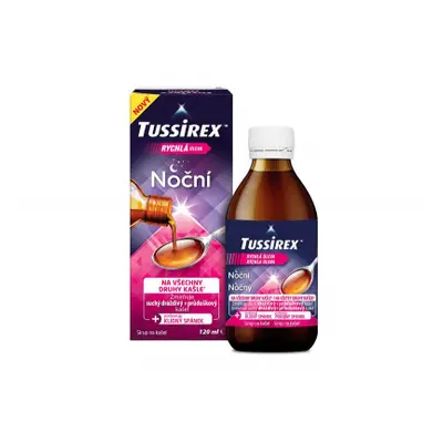 Tussirex noční sirup 120ml