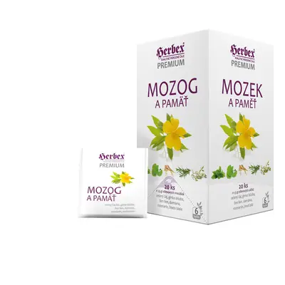 HERBEX Mozek a paměť n.s.20x1.5g