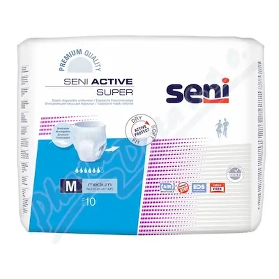 Seni Active Super Medium inkont.plenk.kalh.10ks