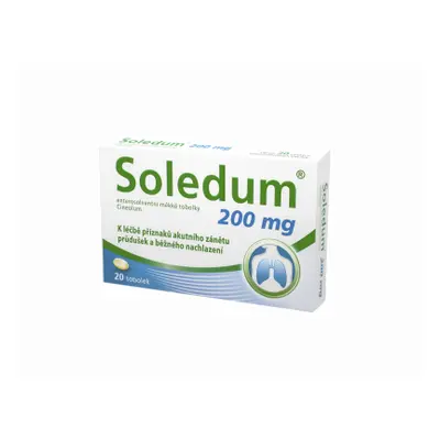 Soledum 200mg enterosolventní měkké tobolky tob.20