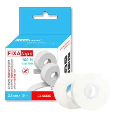 FIXAtape CLASSIC tejpovací páska 2.5cmx10m 2ks