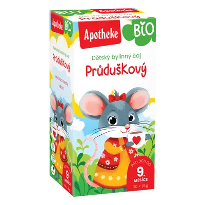 Apotheke Dětský čaj BIO průduškový 20x1.5g