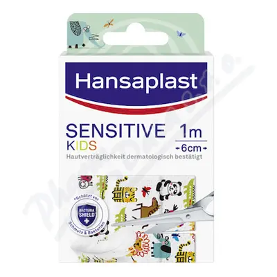 Hansaplast Sensitive Kids zvířátka náplast 1mx6cm