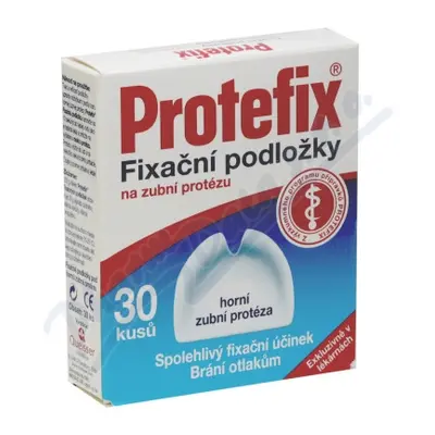 Protefix Fixační podložky - horní zub.prot.30ks