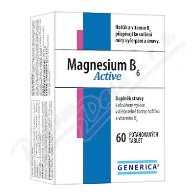 Magnesium B6 Active tbl.60 Generica