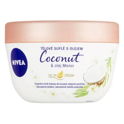 NIVEA Coconut&Manoi Oil tělové suflé 200ml