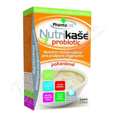 Nutrikaše probiotic pohanková 180g (3x60g)