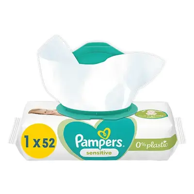 Pampers vlhčené ubrousky Sensitive 52ks