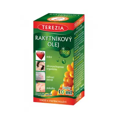 TEREZIA Rakytníkový olej 100% kapky 10ml