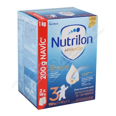 Nutrilon Advanced 3 2x500g