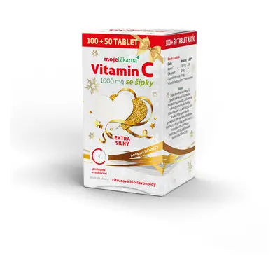 Vitamín C 1000 mg se šípky tbl.100+50 Moje lékárna