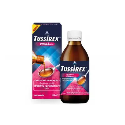 Tussirex sirup na kašel 120ml