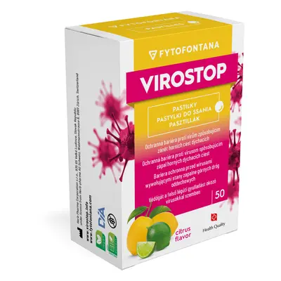 Fytofontana VIROSTOP pastilky citrus 50ks