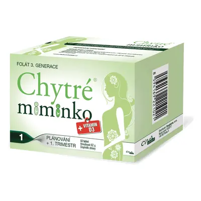 Chytré miminko methylfolát 1 tbl.60