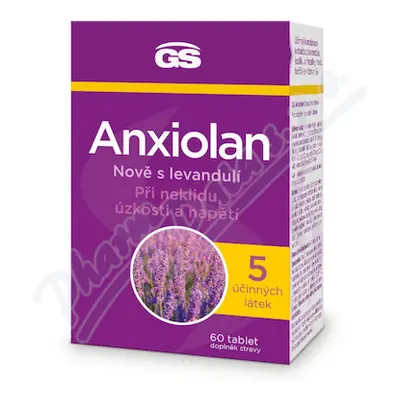 GS Anxiolan s levandulí tbl.60