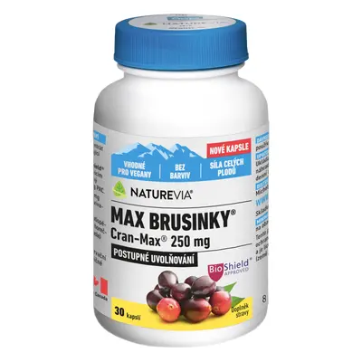 NatureVia® Max Brusinky Cran-Max cps.30