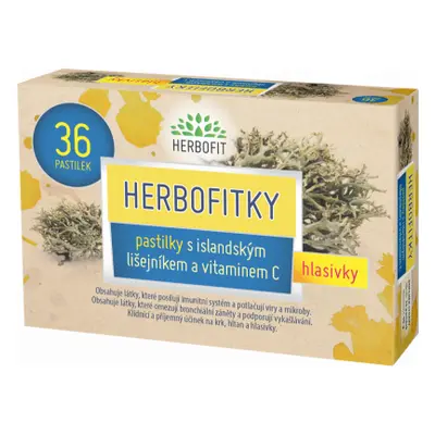 Herbofitky s islandským lišejníkem a vit.C 36ks