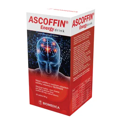 ASCOFFIN Energy drink 10x6g