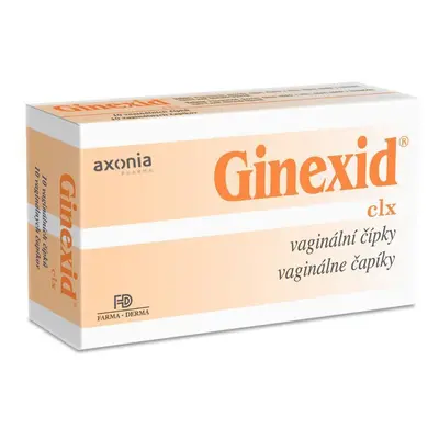 GINEXID vaginální čípky 10x2g