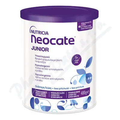 Neocate Junior bez příchutě por.plv.sol. 2x400g