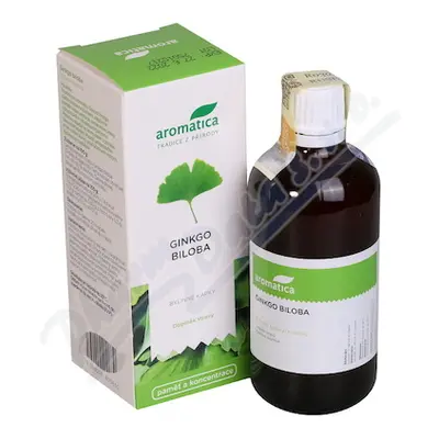 AROMATICA Ginkgo Biloba bylinné kapky 100ml