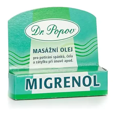 Dr.Popov Migrenol roll-on masážní olej 6ml