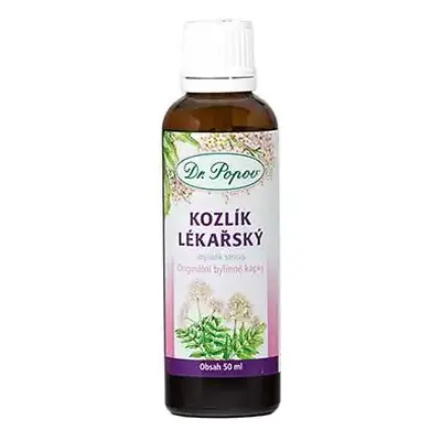 Dr.Popov Kapky bylinné Kozlík lékařský 50ml