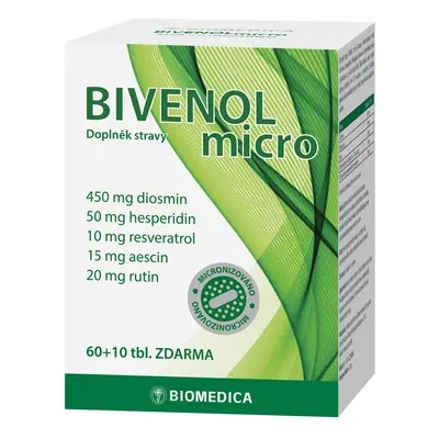 Bivenol micro tbl.60+10 zdarma