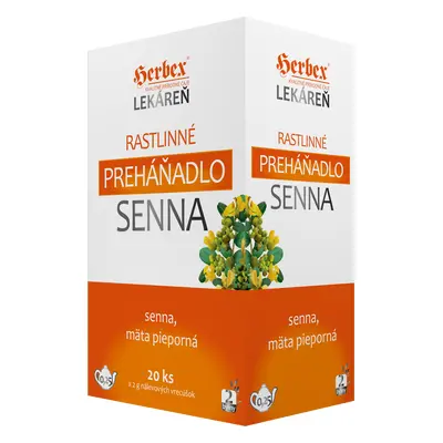 HERBEX lékárna Rostlin.projímadlo SENNA n.s.20x2g