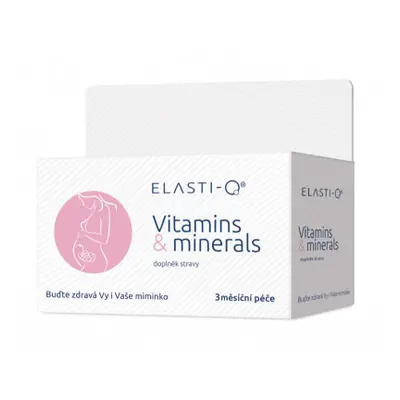 Elasti-Q Vitamins & Minerals s post.uvolňov.tbl.90