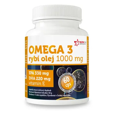 Omega 3 Rybí olej 1000mg EPA330mg/DHA220mg cps.60