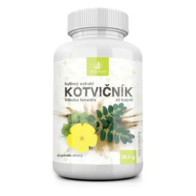 Allnature Kotvičník bylinný extrakt cps.60