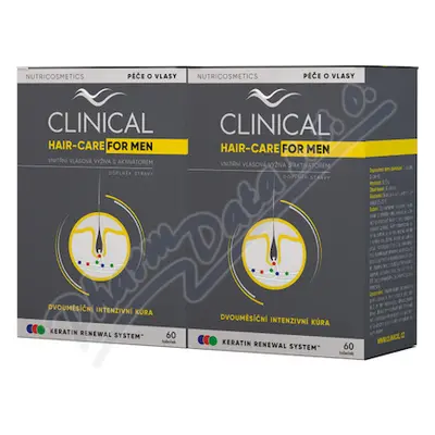 Clinical Hair-Care for MEN tob.60 1+1 4měs.kúra