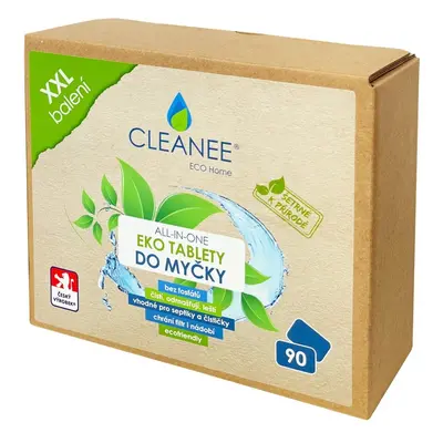 CLEANEE ECO Home eko tablety do myčky 90ks