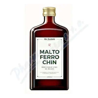 Dr.Svatek MALTOFERROCHIN Medicinální víno 500ml