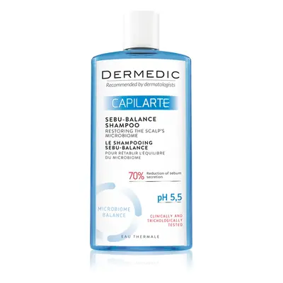 DERMEDIC Capilarte SB Šampon pro mastné vlasy 300ml