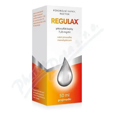 Regulax Pikosulfát kapky 7.23mg/ml gtt.sol.1x50ml