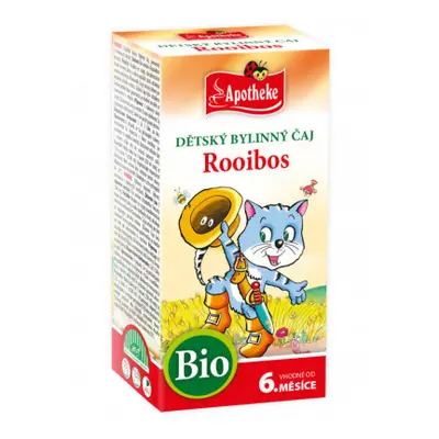 Apotheke Dětský čaj BIO rooibos běžné pití 20x1.5g