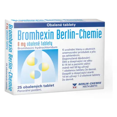 Bromhexin Berlin-Chemie 8mg tbl.obd.25x8mg