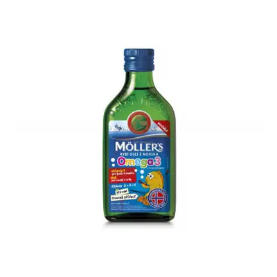 Mollers Omega 3 Ovocná příchuť 250ml