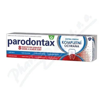 Parodontax Kompletní ochrana Extra Fresh zubní pasta s 8 benefity proti krvácení dásní 75ml