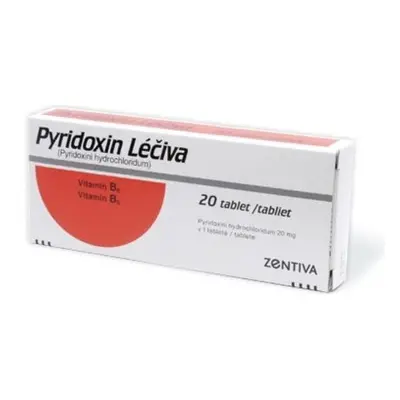 Pyridoxin tbl.20x20mg Léčiva