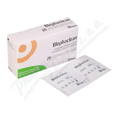 Blephaclean 20 sterilních tamponů